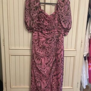 Aiifos 100% silk dress